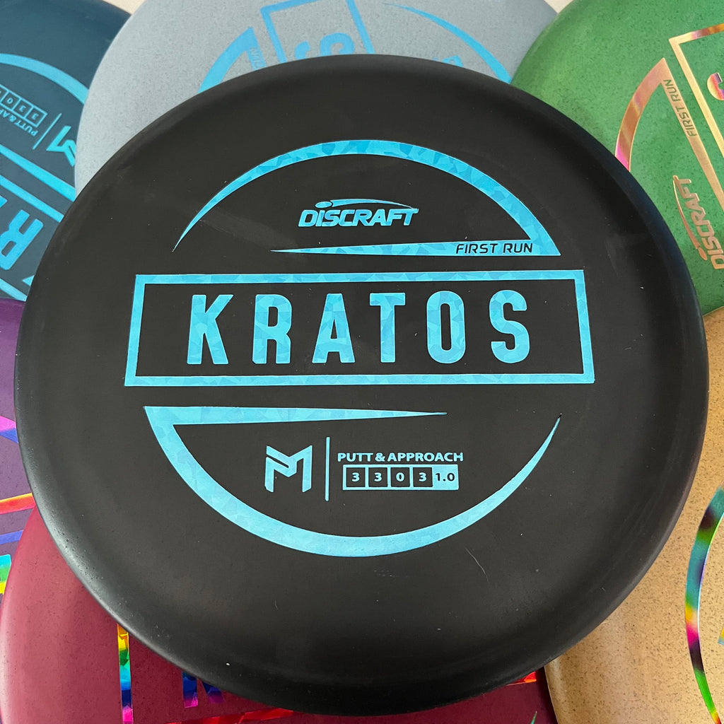 Discraft Paul McBeth First Run Rubber Blend Kratos 3/3/0/3