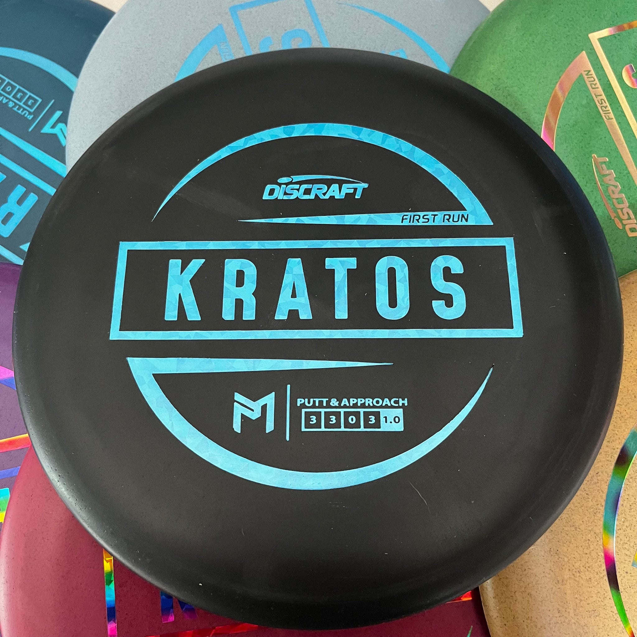 Discraft Paul McBeth First Run Rubber Blend Kratos 3/3/0/3