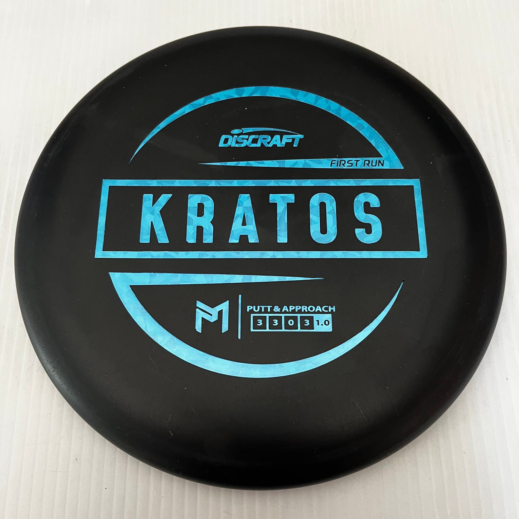Discraft Paul McBeth First Run Rubber Blend Kratos 3/3/0/3