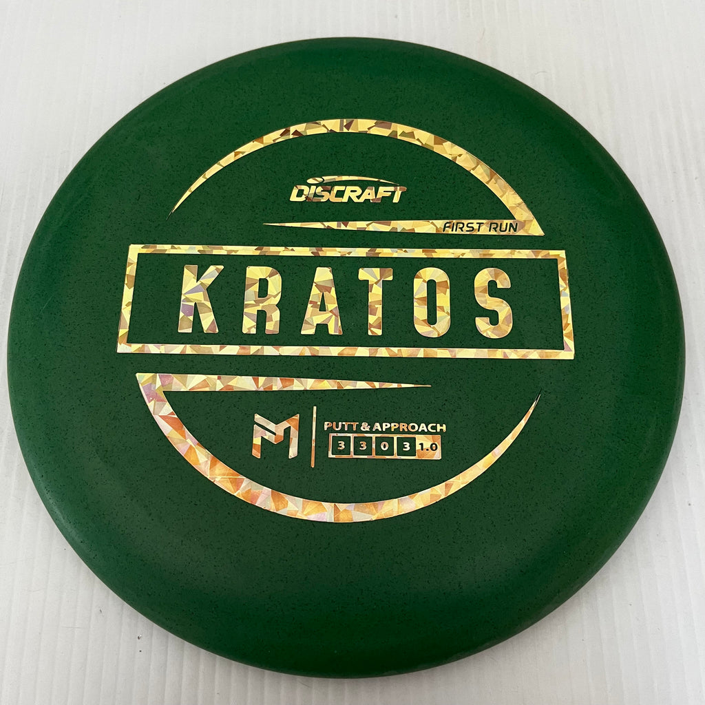 Discraft Paul McBeth First Run Rubber Blend Kratos 3/3/0/3