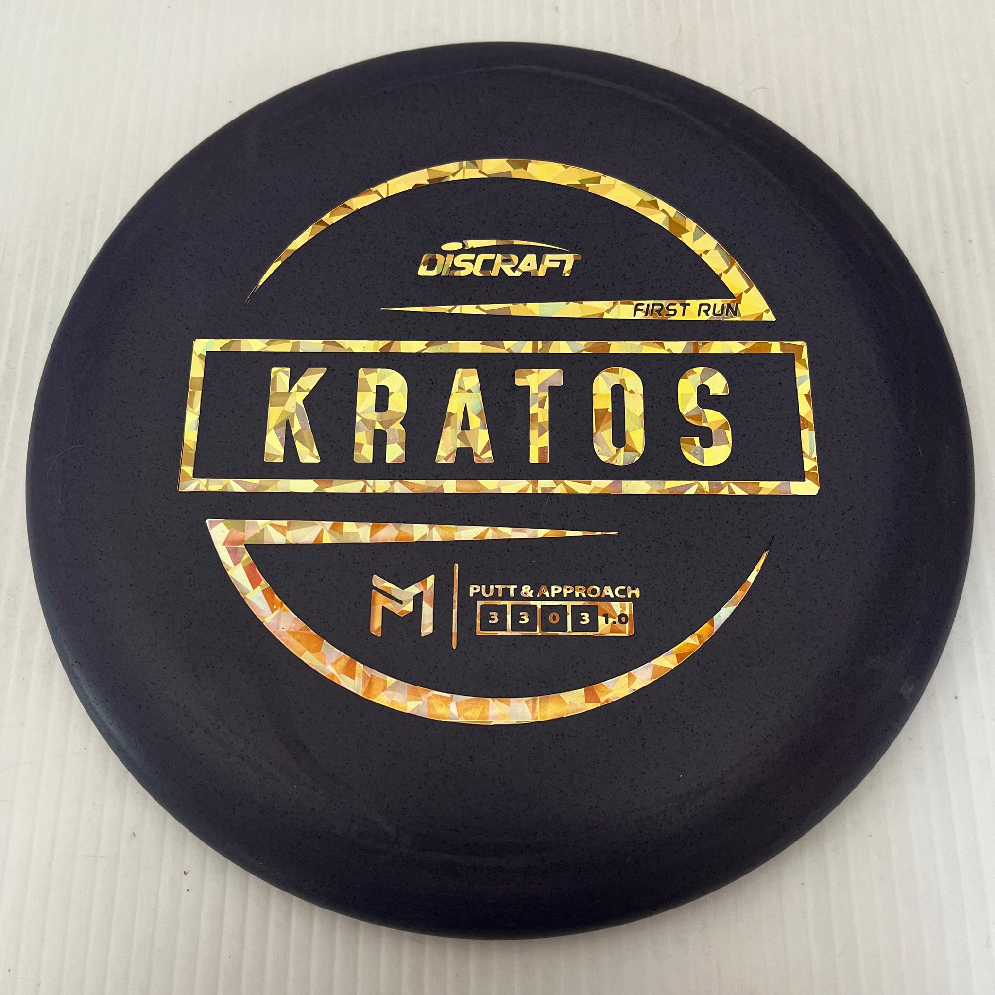 Discraft Paul McBeth First Run Rubber Blend Kratos 3/3/0/3
