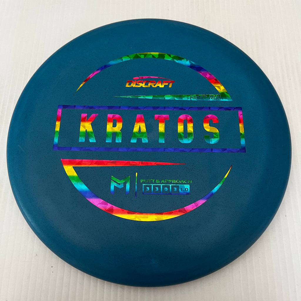 Discraft Paul McBeth First Run Rubber Blend Kratos 3/3/0/3