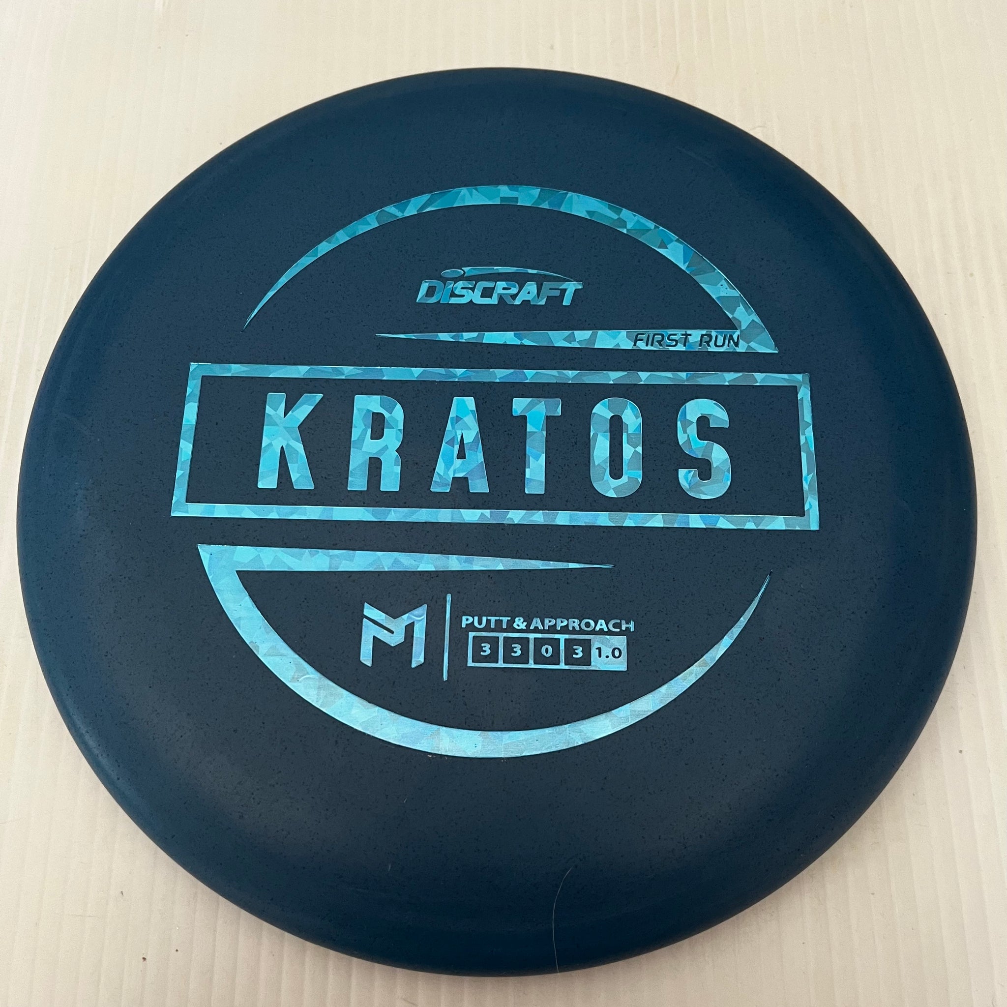 Discraft Paul McBeth First Run Rubber Blend Kratos 3/3/0/3