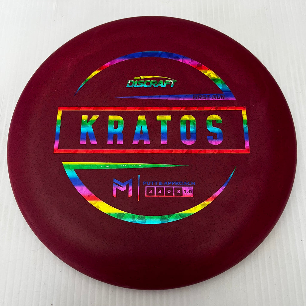 Discraft Paul McBeth First Run Rubber Blend Kratos 3/3/0/3