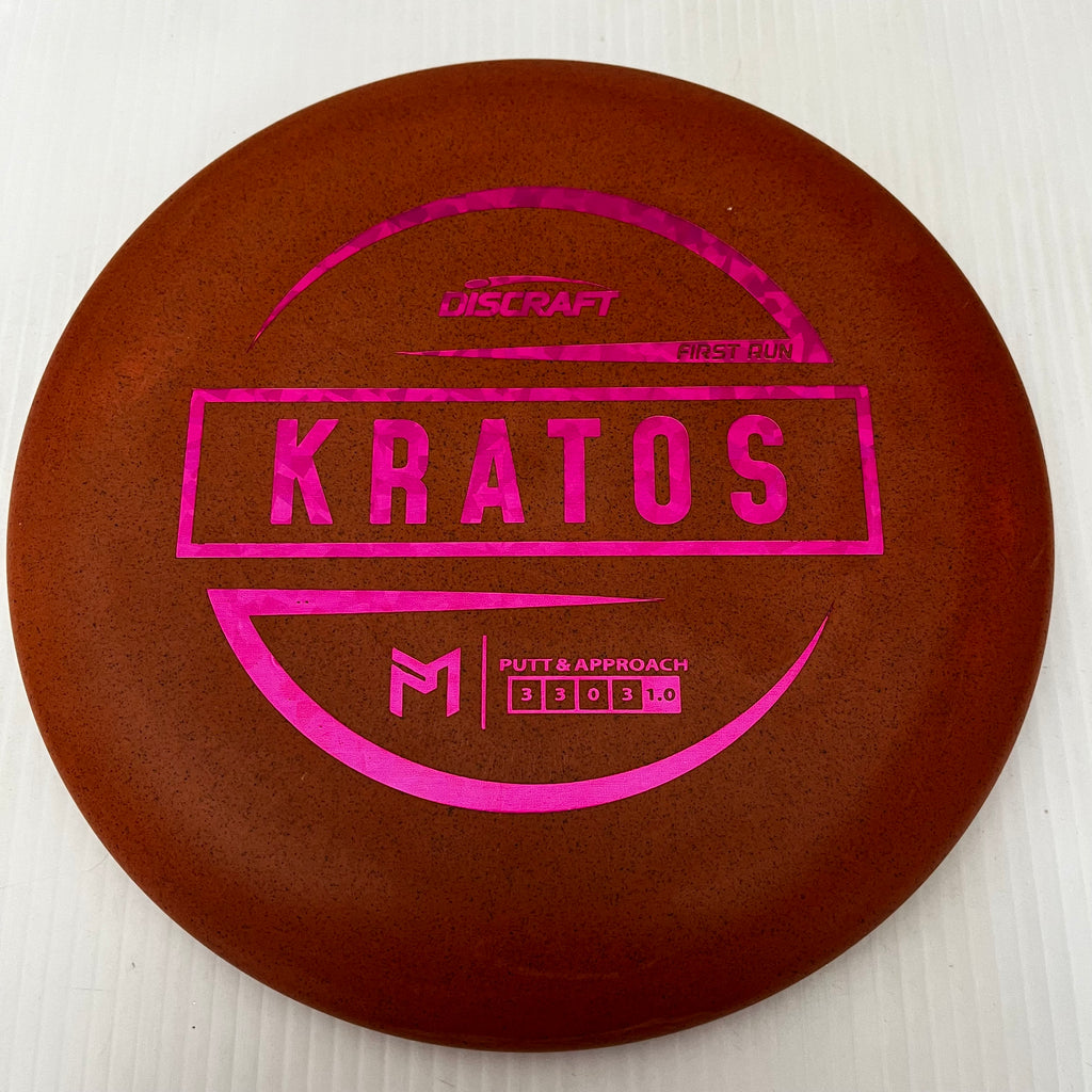 Discraft Paul McBeth First Run Rubber Blend Kratos 3/3/0/3