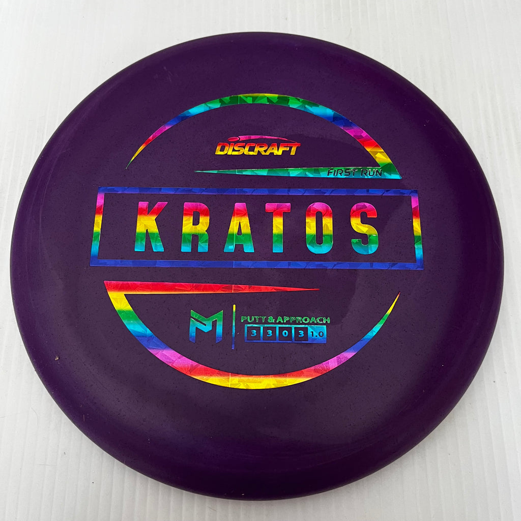 Discraft Paul McBeth First Run Rubber Blend Kratos 3/3/0/3
