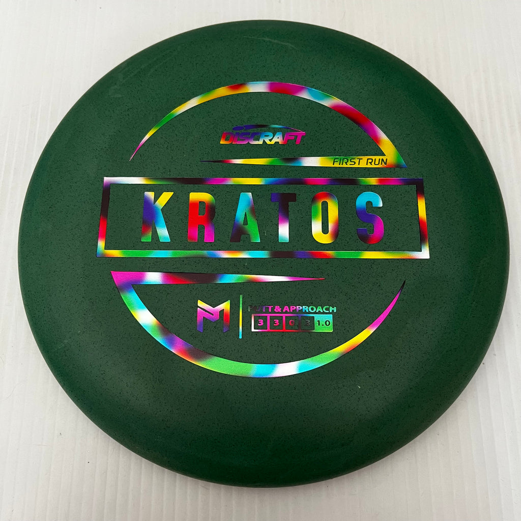 Discraft Paul McBeth First Run Rubber Blend Kratos 3/3/0/3