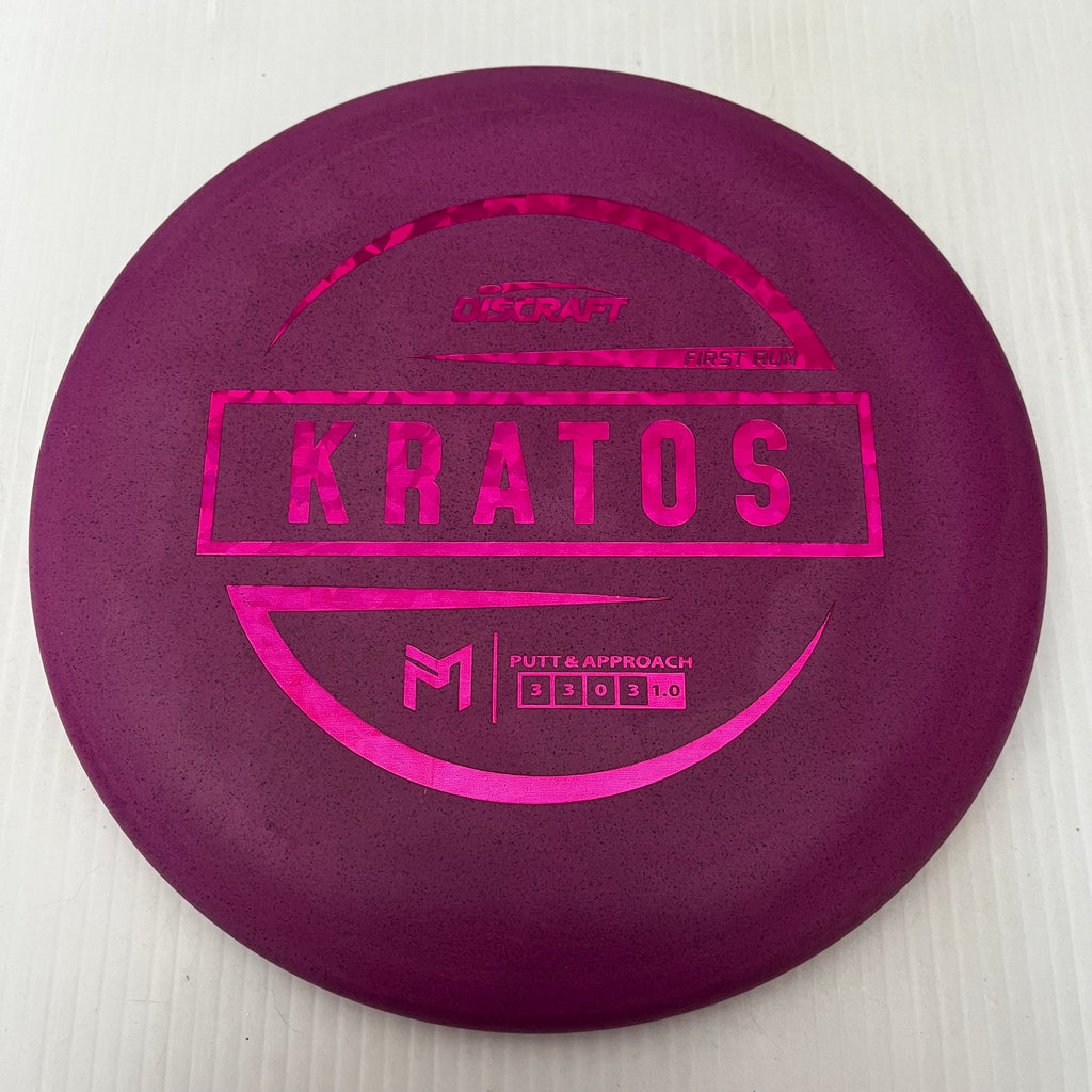 Discraft Paul McBeth First Run Rubber Blend Kratos 3/3/0/3