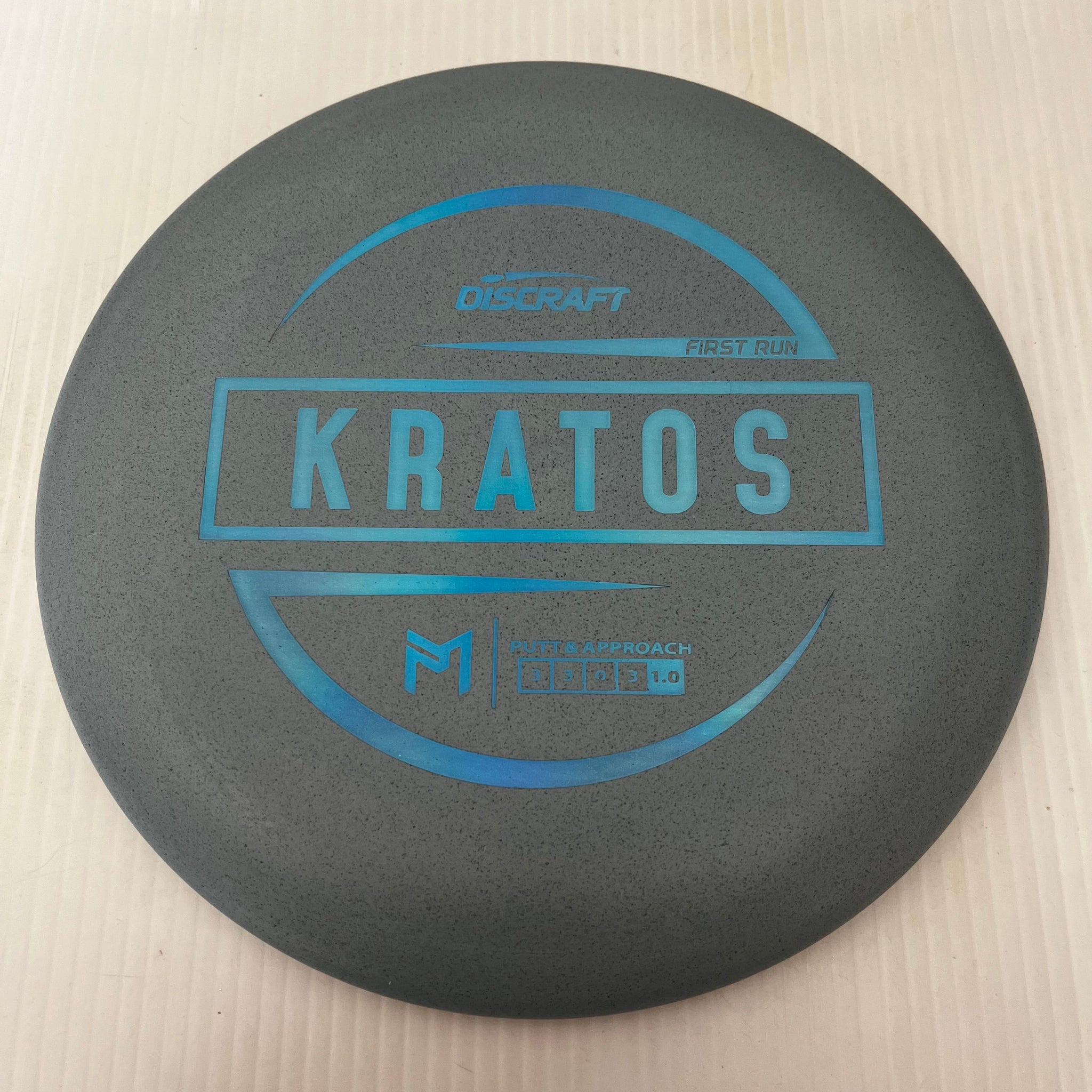 Discraft Paul McBeth First Run Rubber Blend Kratos 3/3/0/3