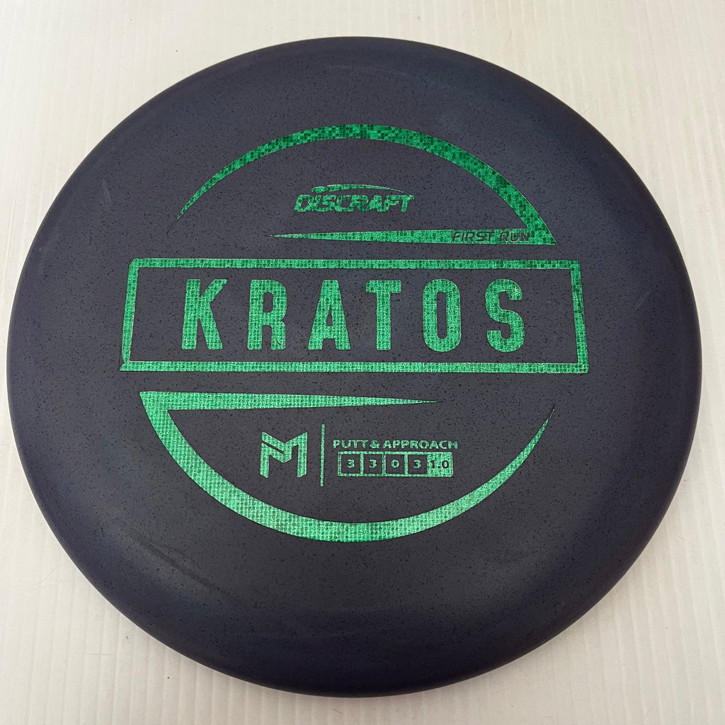 Discraft Paul McBeth First Run Rubber Blend Kratos 3/3/0/3