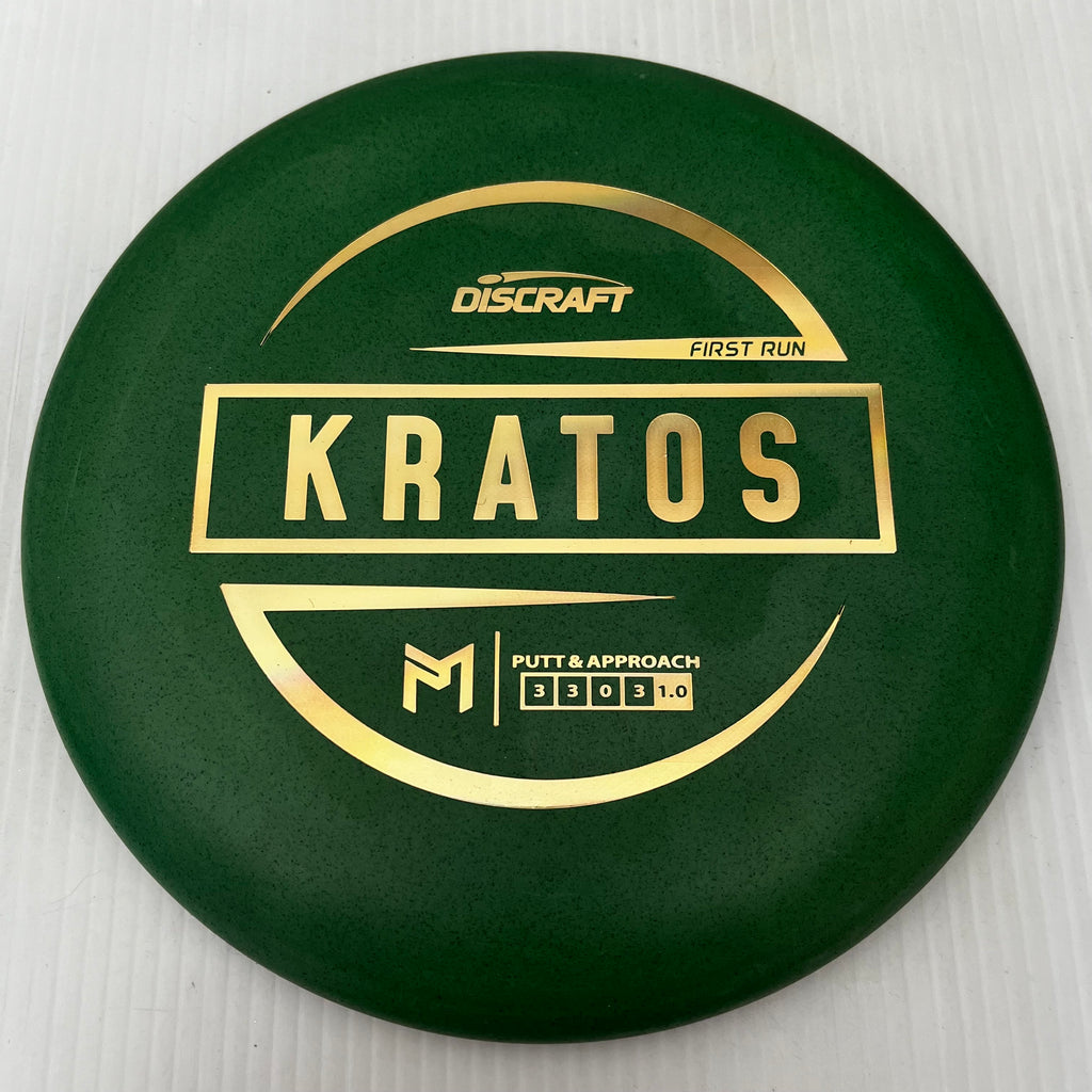 Discraft Paul McBeth First Run Rubber Blend Kratos 3/3/0/3