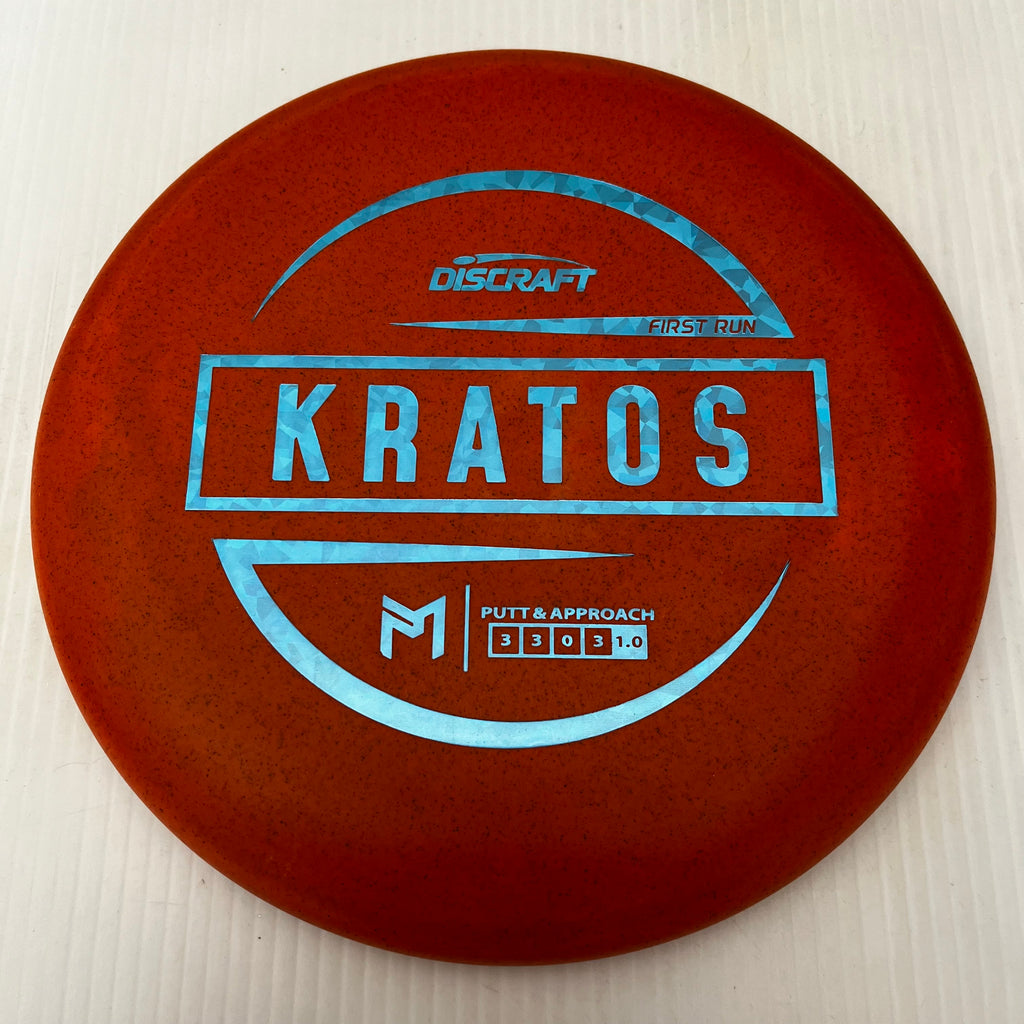 Discraft Paul McBeth First Run Rubber Blend Kratos 3/3/0/3