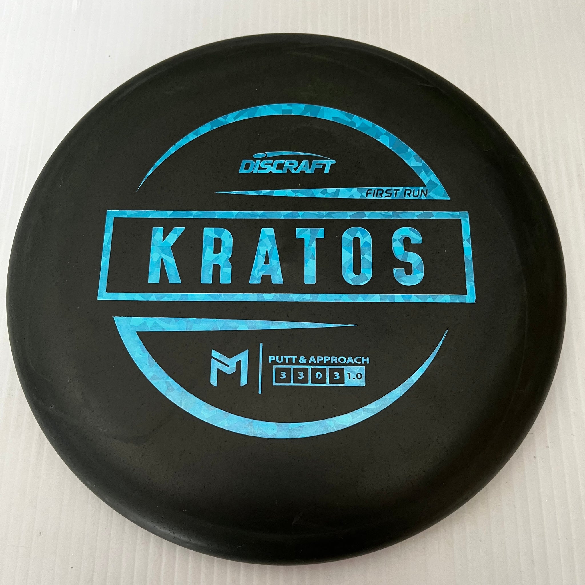 Discraft Paul McBeth First Run Rubber Blend Kratos 3/3/0/3