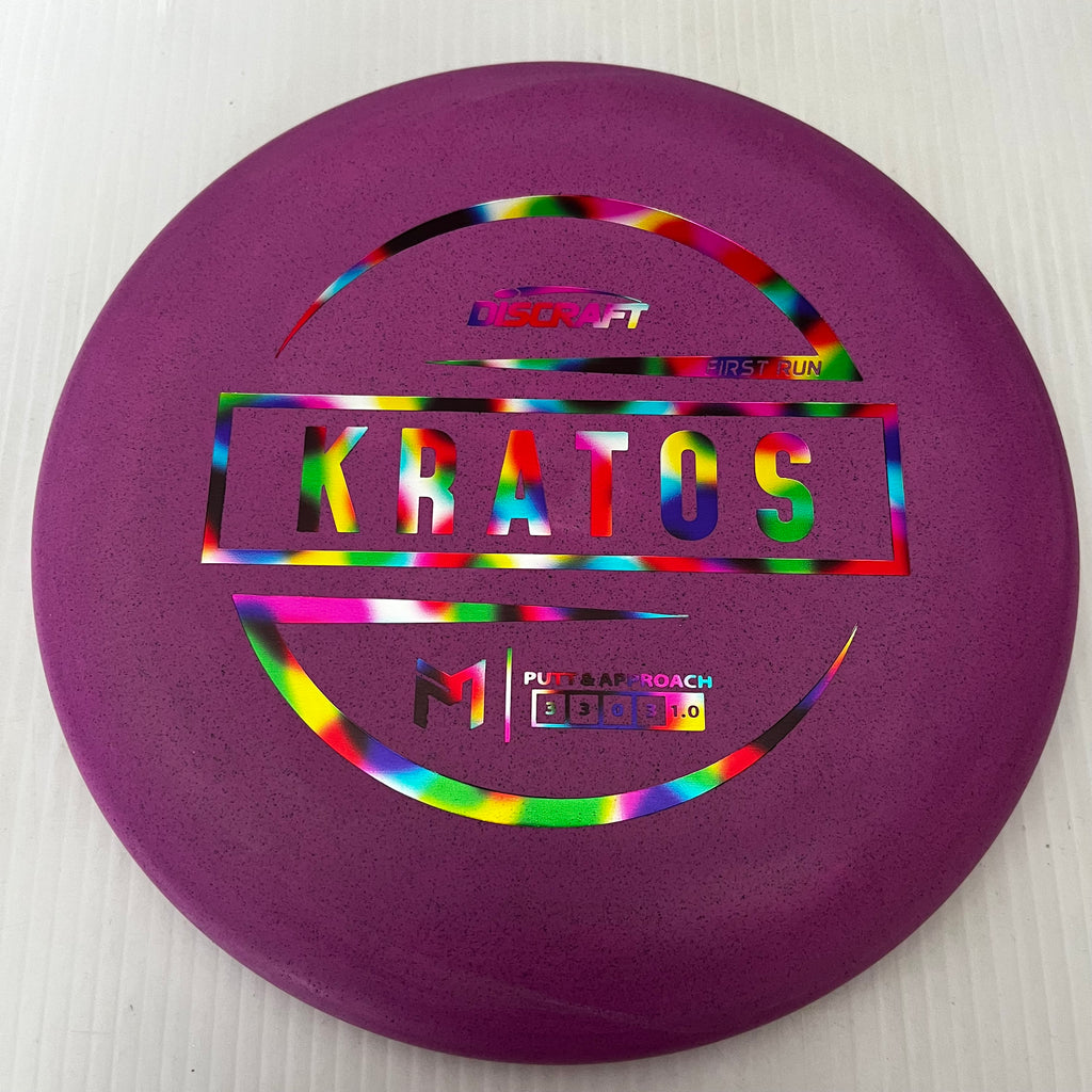 Discraft Paul McBeth First Run Rubber Blend Kratos 3/3/0/3