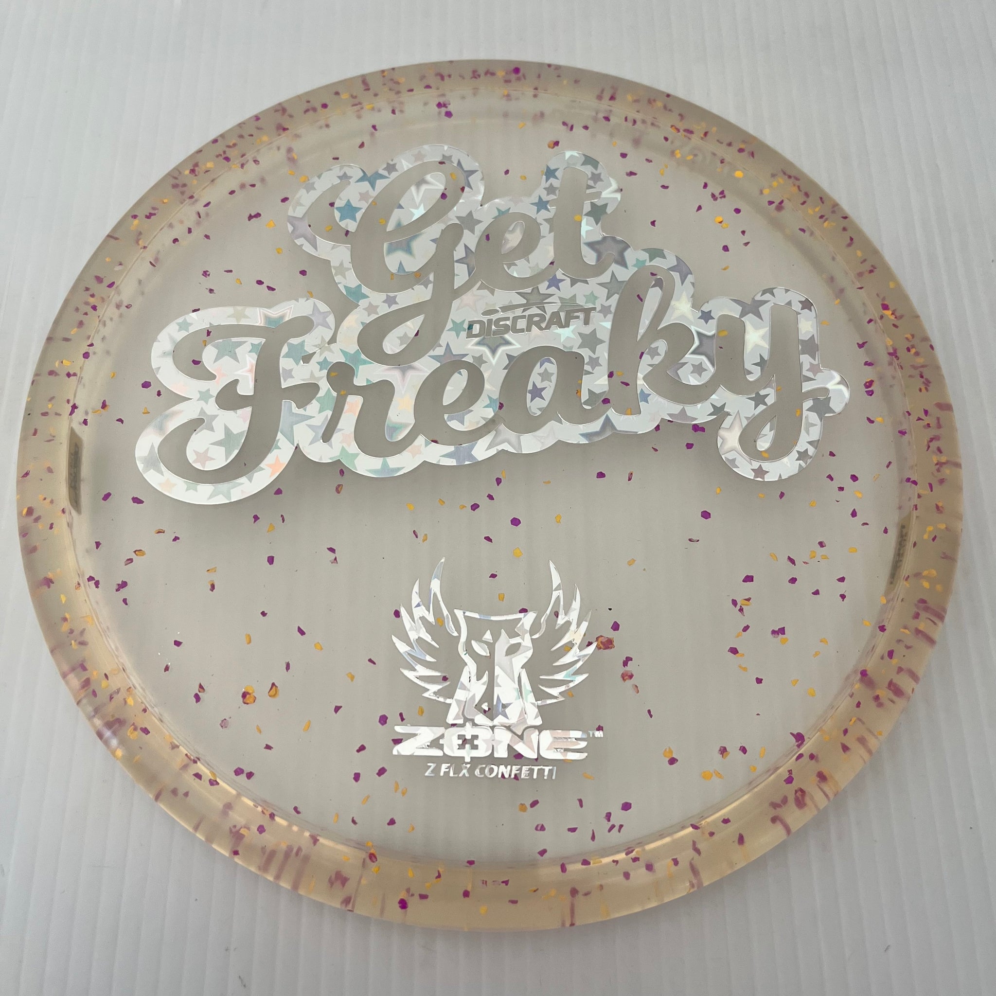 Discraft 2025 Brodie Smith Get Freaky Z FLX Confetti Zone 4/3/0/3
