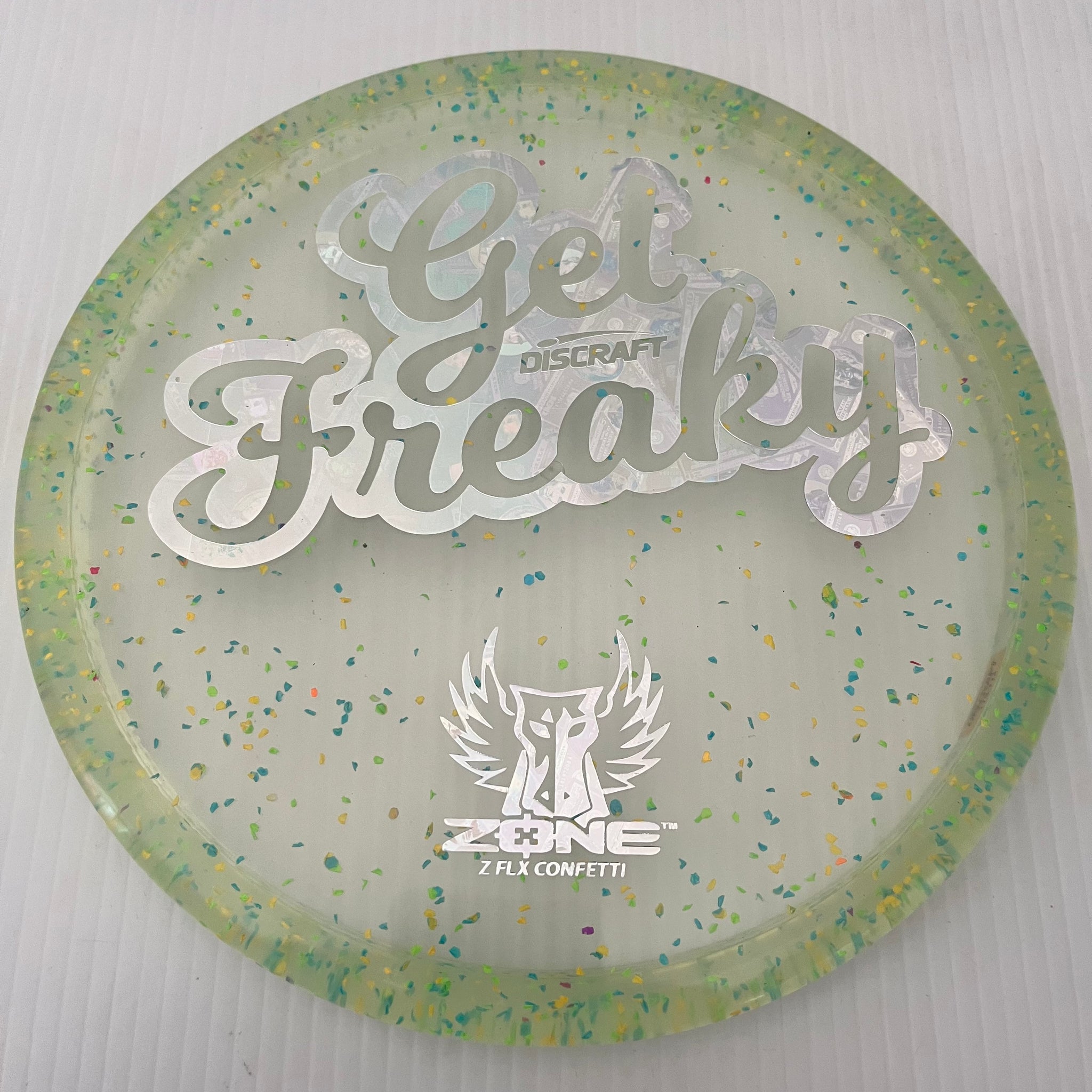 Discraft 2025 Brodie Smith Get Freaky Z FLX Confetti Zone 4/3/0/3