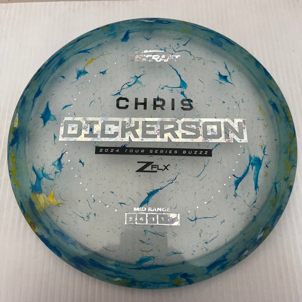 Discraft 2024 Chris Dickerson Tour Series Jawbreaker Z FLX Buzzz 5/4/-1/1