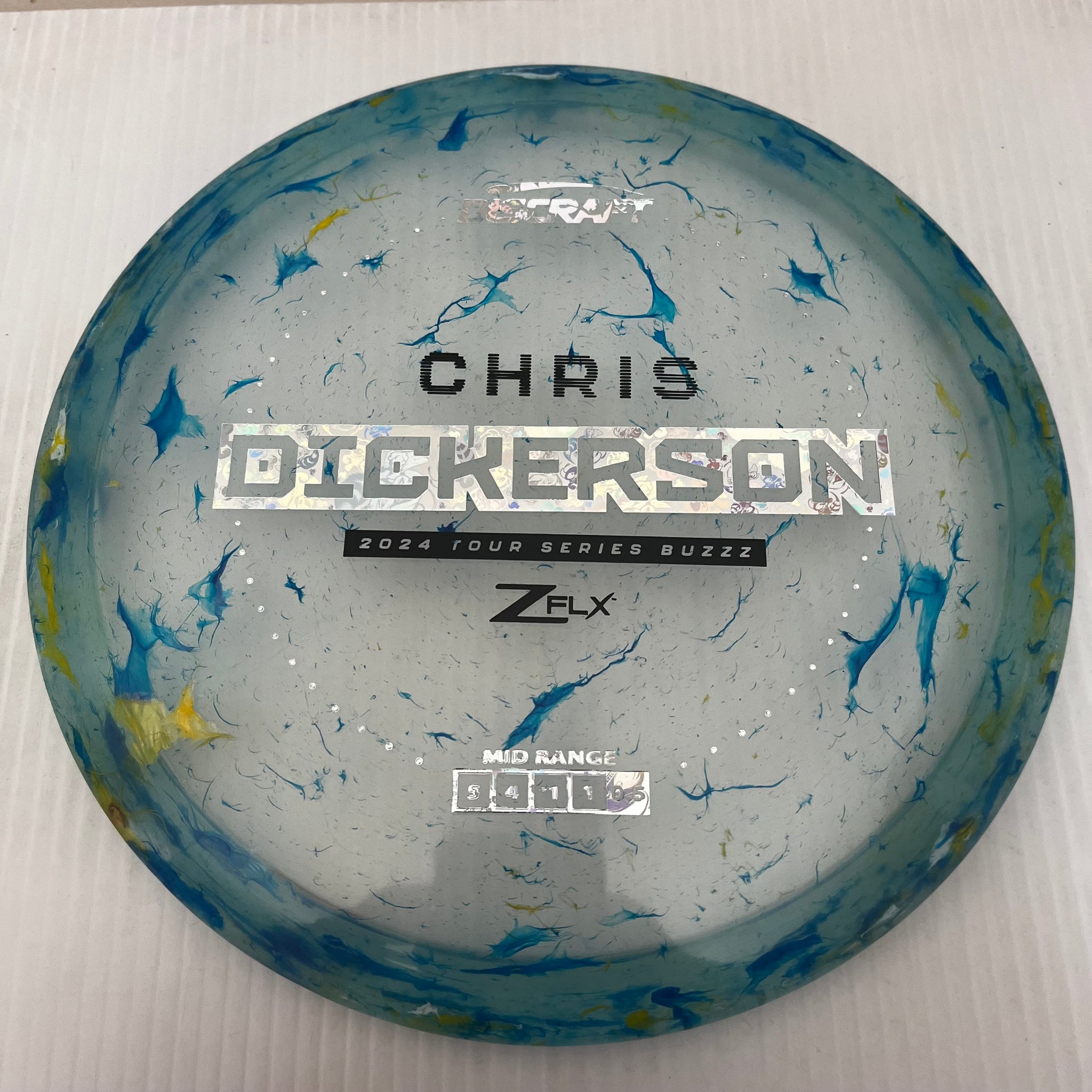 Discraft 2024 Chris Dickerson Tour Series Jawbreaker Z FLX Buzzz 5/4/-1/1