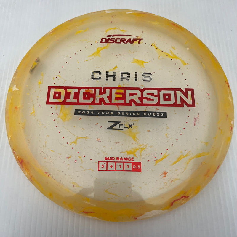 Discraft 2024 Chris Dickerson Tour Series Jawbreaker Z FLX Buzzz 5/4/-1/1