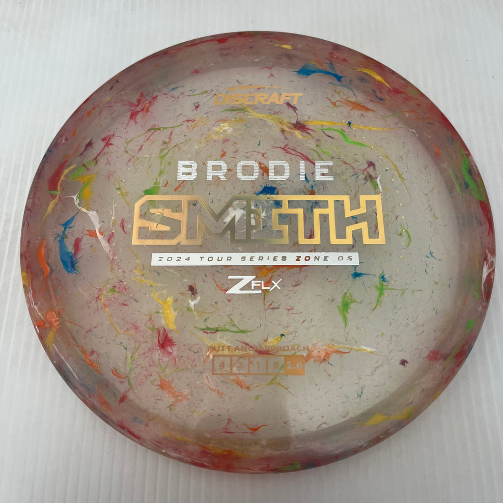 Discraft 2024 Brodie Smith Tour Series Jawbreaker Z FLX Zone OS 4/2/1/5