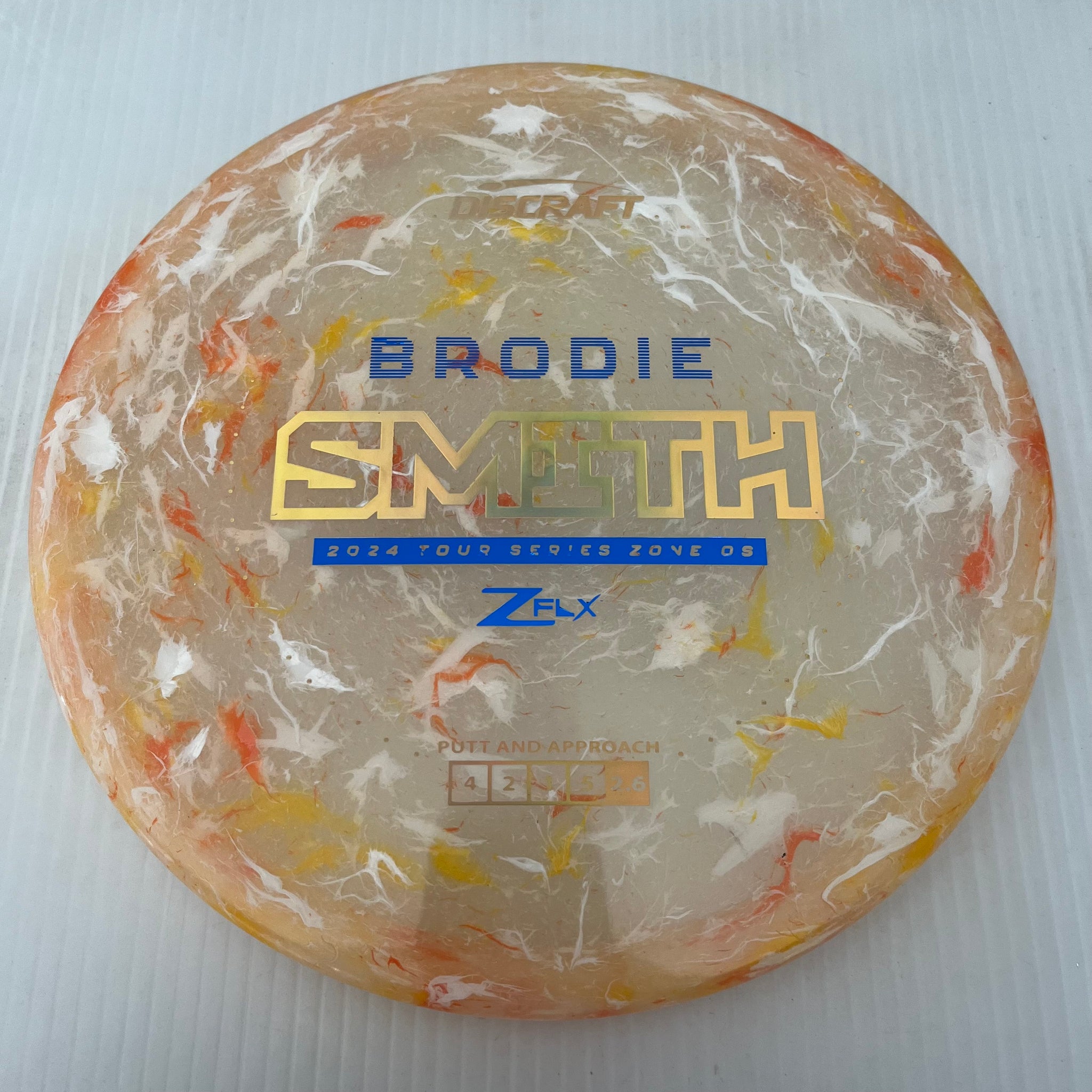 Discraft 2024 Brodie Smith Tour Series Jawbreaker Z FLX Zone OS 4/2/1/5