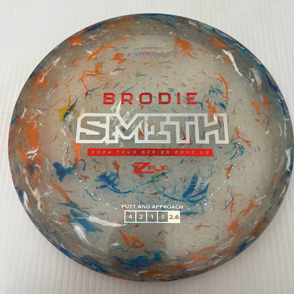Discraft 2024 Brodie Smith Tour Series Jawbreaker Z FLX Zone OS 4/2/1/5