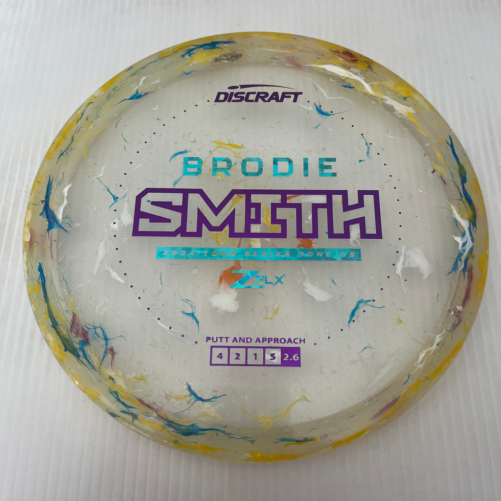 Discraft 2024 Brodie Smith Tour Series Jawbreaker Z FLX Zone OS 4/2/1/5