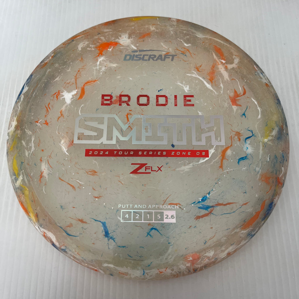 Discraft 2024 Brodie Smith Tour Series Jawbreaker Z FLX Zone OS 4/2/1/5