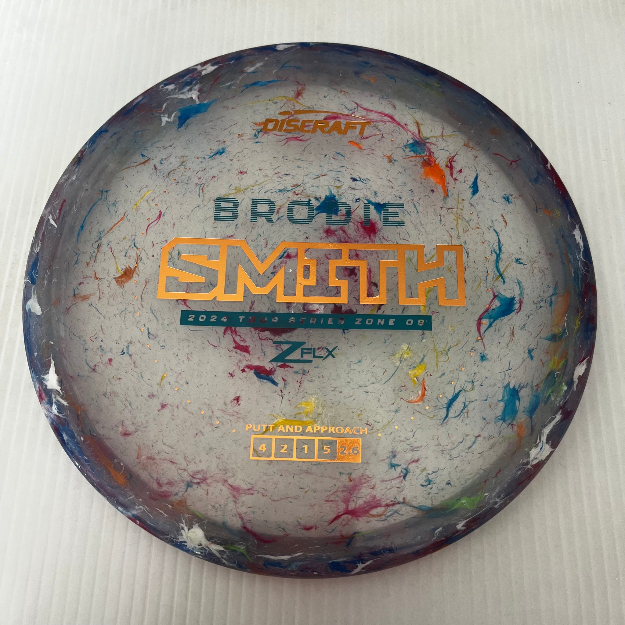 Discraft 2024 Brodie Smith Tour Series Jawbreaker Z FLX Zone OS 4/2/1/5