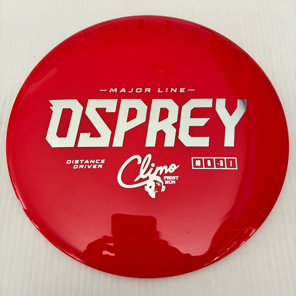 Climo Disc Golf First Run Major Line Osprey 10/6/-3/1