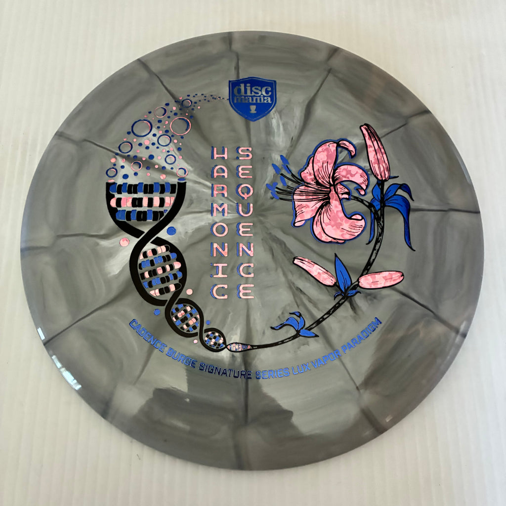 Discmania Harmonic Sequence Cadence Burge Signature Series Lux Vapor Paradigm 12/6/-1.5/2