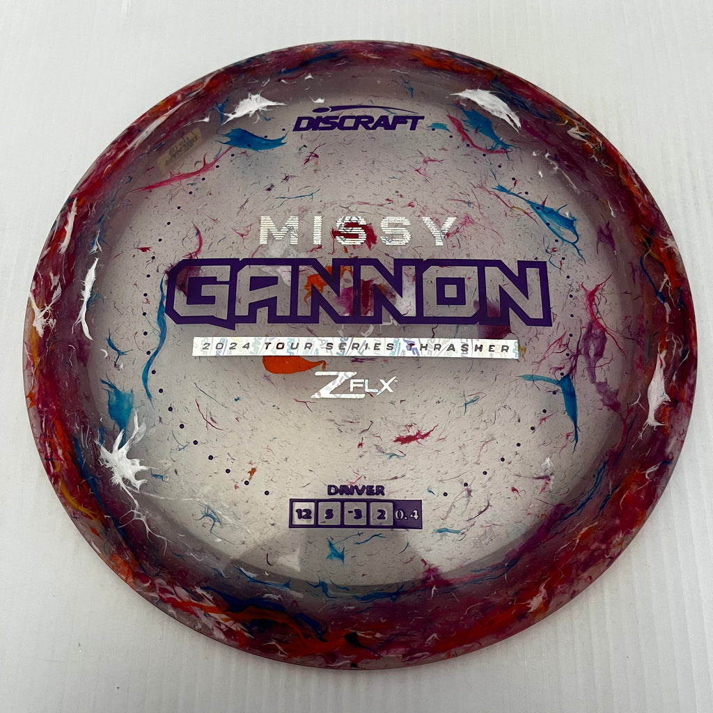 Discraft 2024 Missy Gannon Tour Series Jawbreaker Z FLX Thrasher 12/5/-3/2