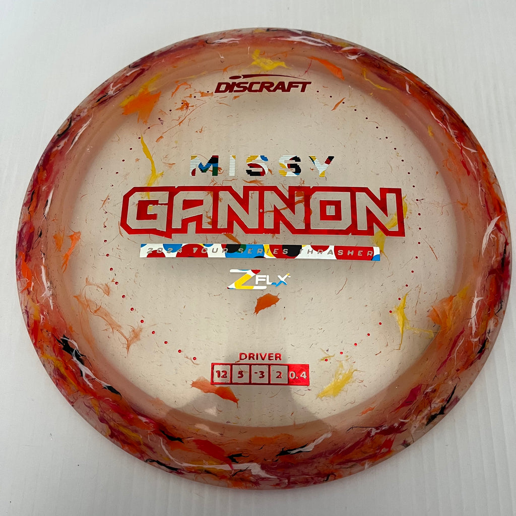 Discraft 2024 Missy Gannon Tour Series Jawbreaker Z FLX Thrasher 12/5/-3/2