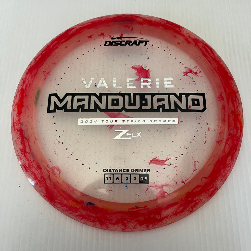 Discraft 2024 Valerie Mandujano Tour Series Jawbreaker Z FLX Scorch 11/6/-2/-2