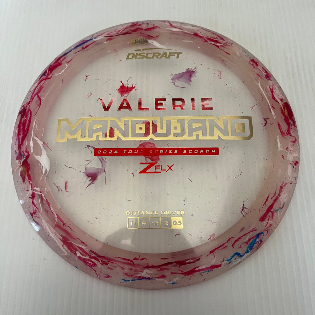 Discraft 2024 Valerie Mandujano Tour Series Jawbreaker Z FLX Scorch 11/6/-2/-2