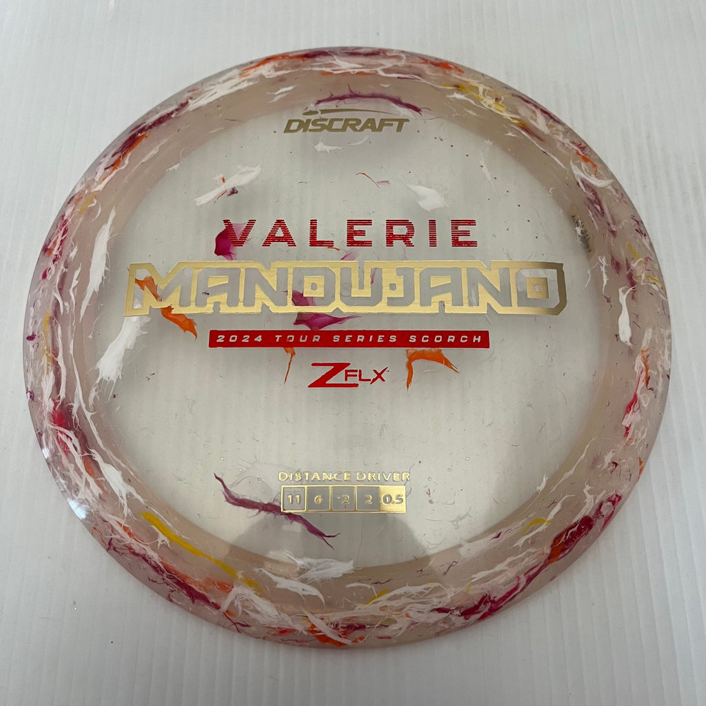 Discraft 2024 Valerie Mandujano Tour Series Jawbreaker Z FLX Scorch 11/6/-2/-2