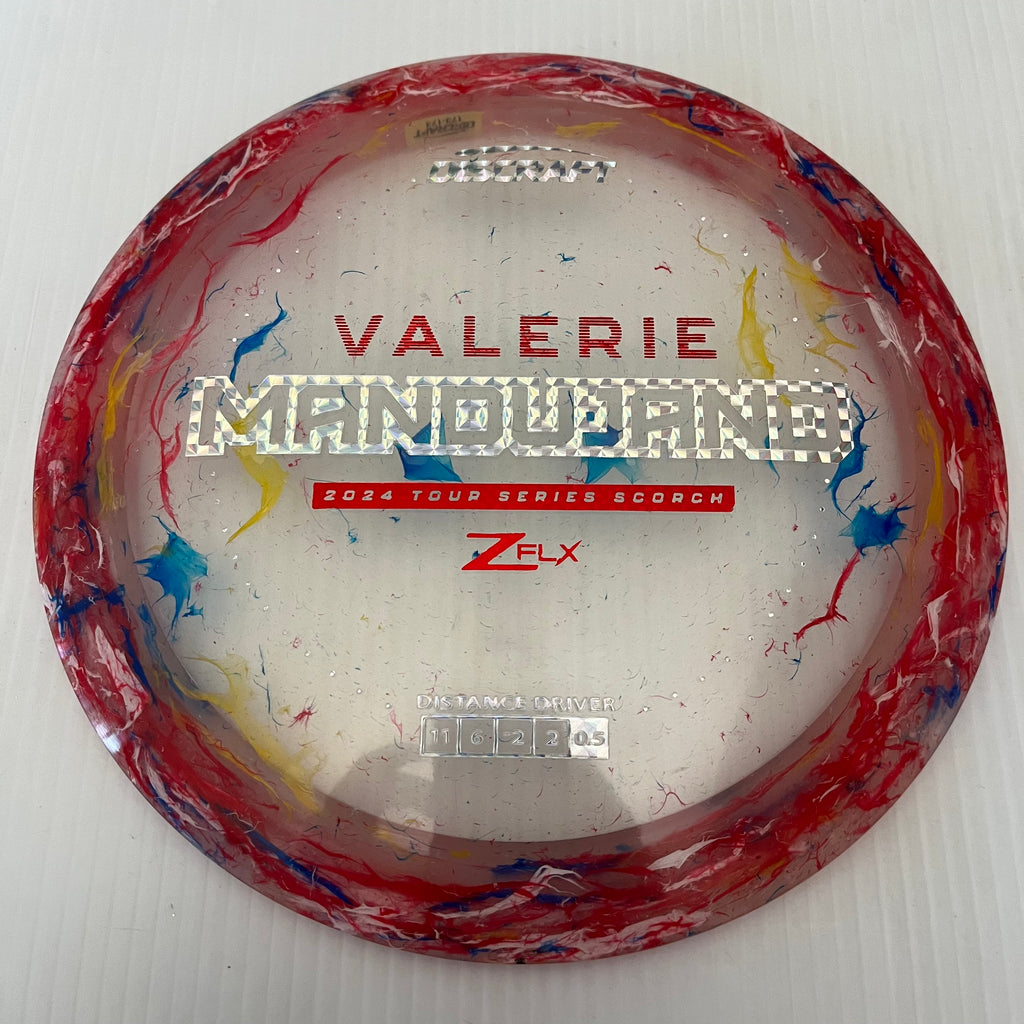Discraft 2024 Valerie Mandujano Tour Series Jawbreaker Z FLX Scorch 11/6/-2/-2