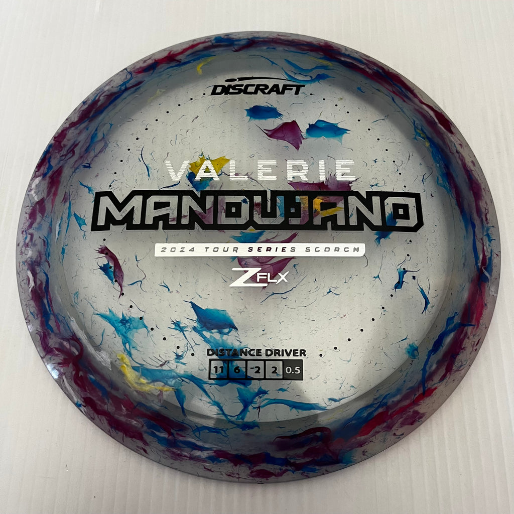 Discraft 2024 Valerie Mandujano Tour Series Jawbreaker Z FLX Scorch 11/6/-2/-2
