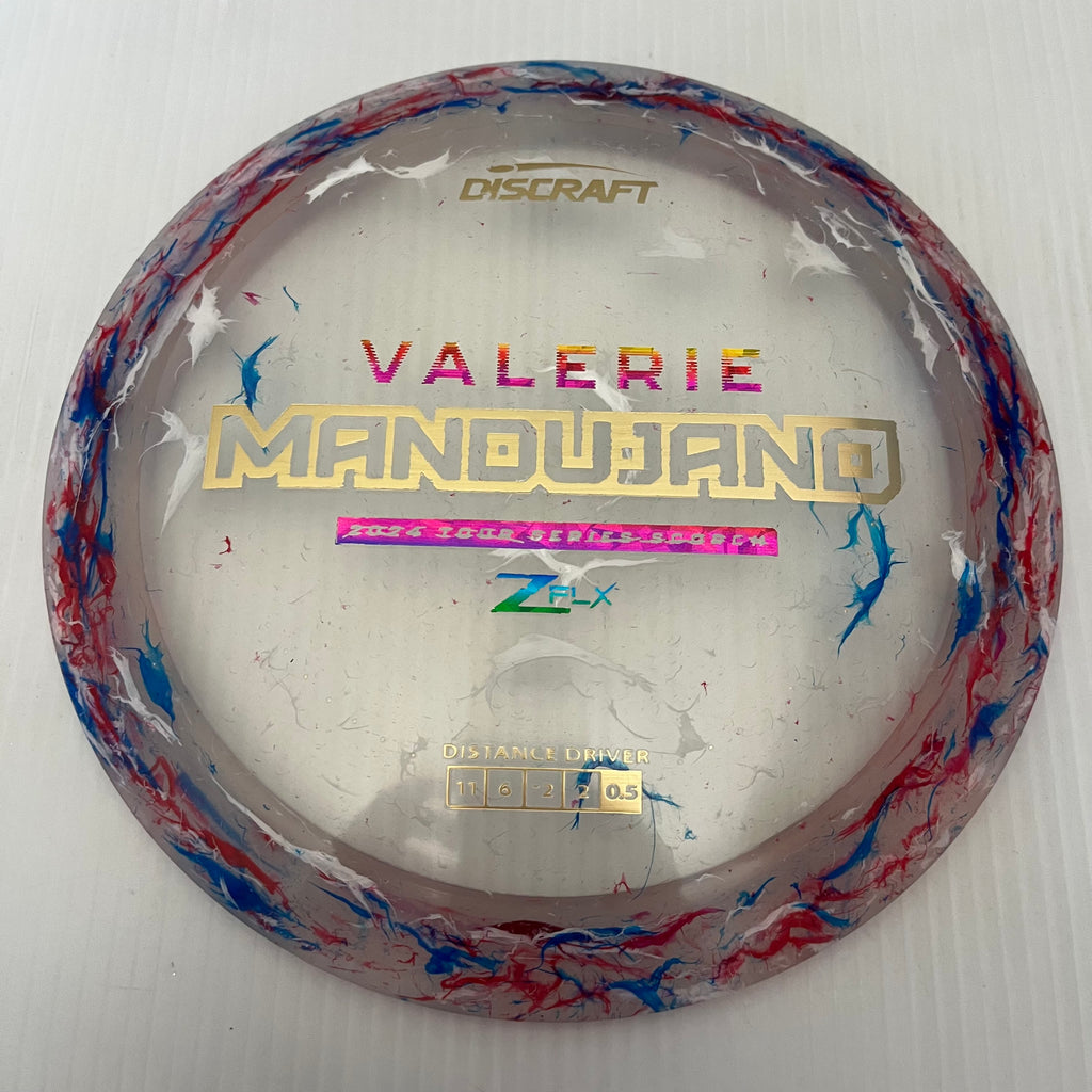 Discraft 2024 Valerie Mandujano Tour Series Jawbreaker Z FLX Scorch 11/6/-2/-2
