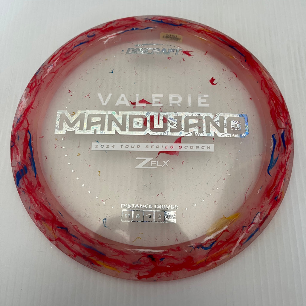 Discraft 2024 Valerie Mandujano Tour Series Jawbreaker Z FLX Scorch 11/6/-2/-2