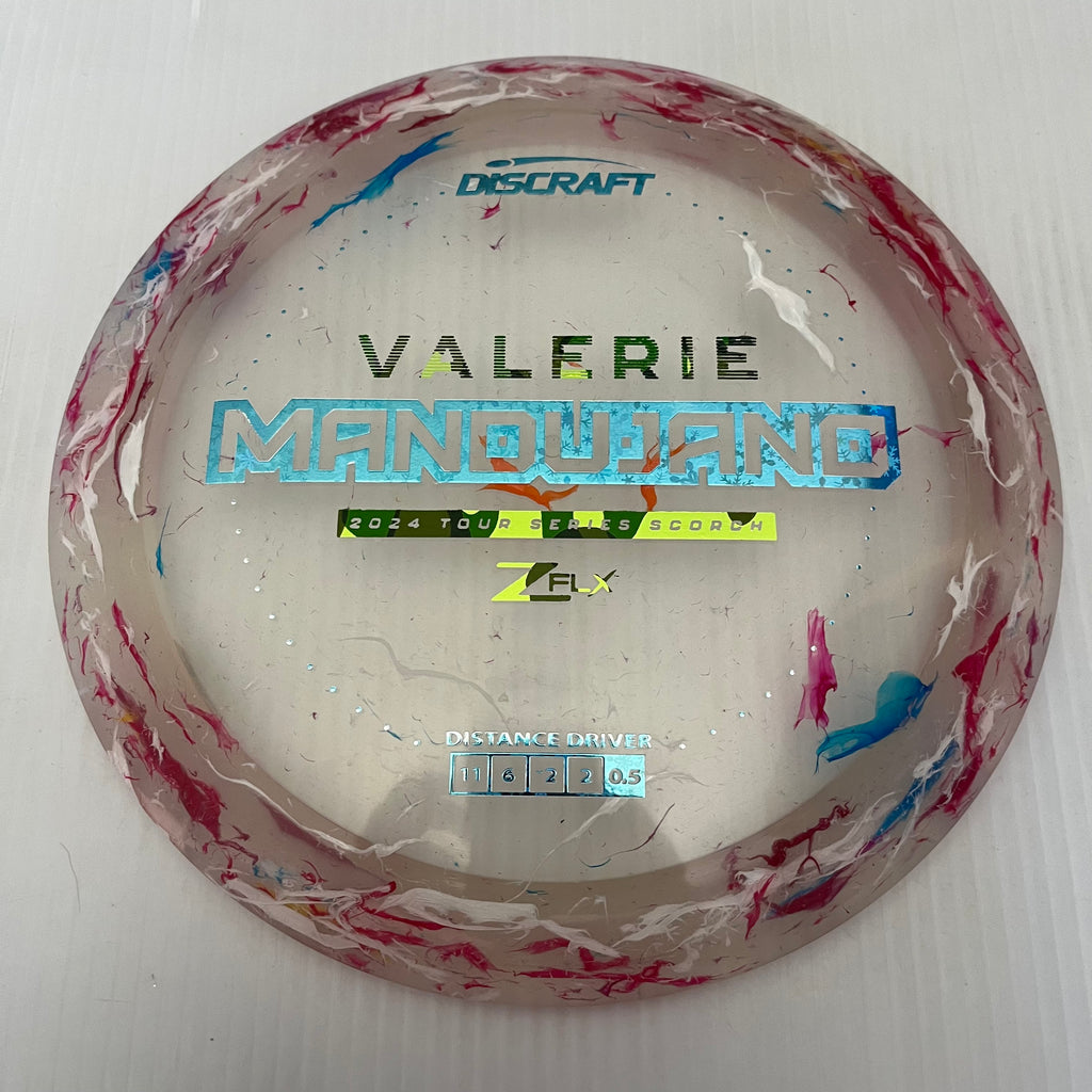 Discraft 2024 Valerie Mandujano Tour Series Jawbreaker Z FLX Scorch 11/6/-2/-2
