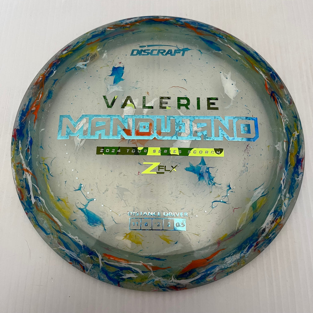 Discraft 2024 Valerie Mandujano Tour Series Jawbreaker Z FLX Scorch 11/6/-2/-2