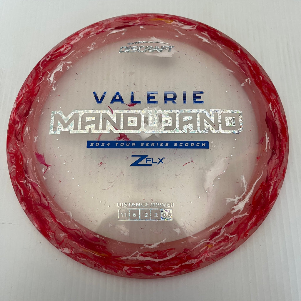 Discraft 2024 Valerie Mandujano Tour Series Jawbreaker Z FLX Scorch 11/6/-2/-2
