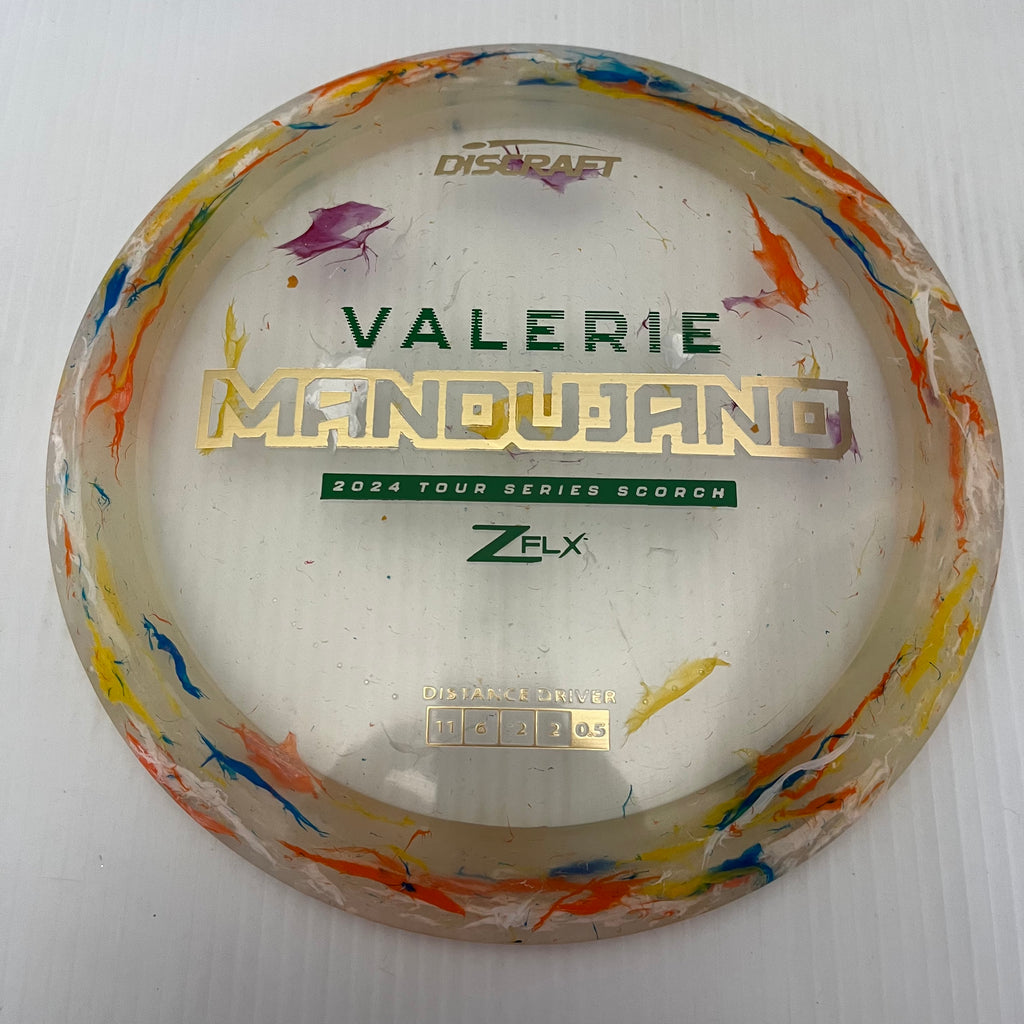 Discraft 2024 Valerie Mandujano Tour Series Jawbreaker Z FLX Scorch 11/6/-2/-2