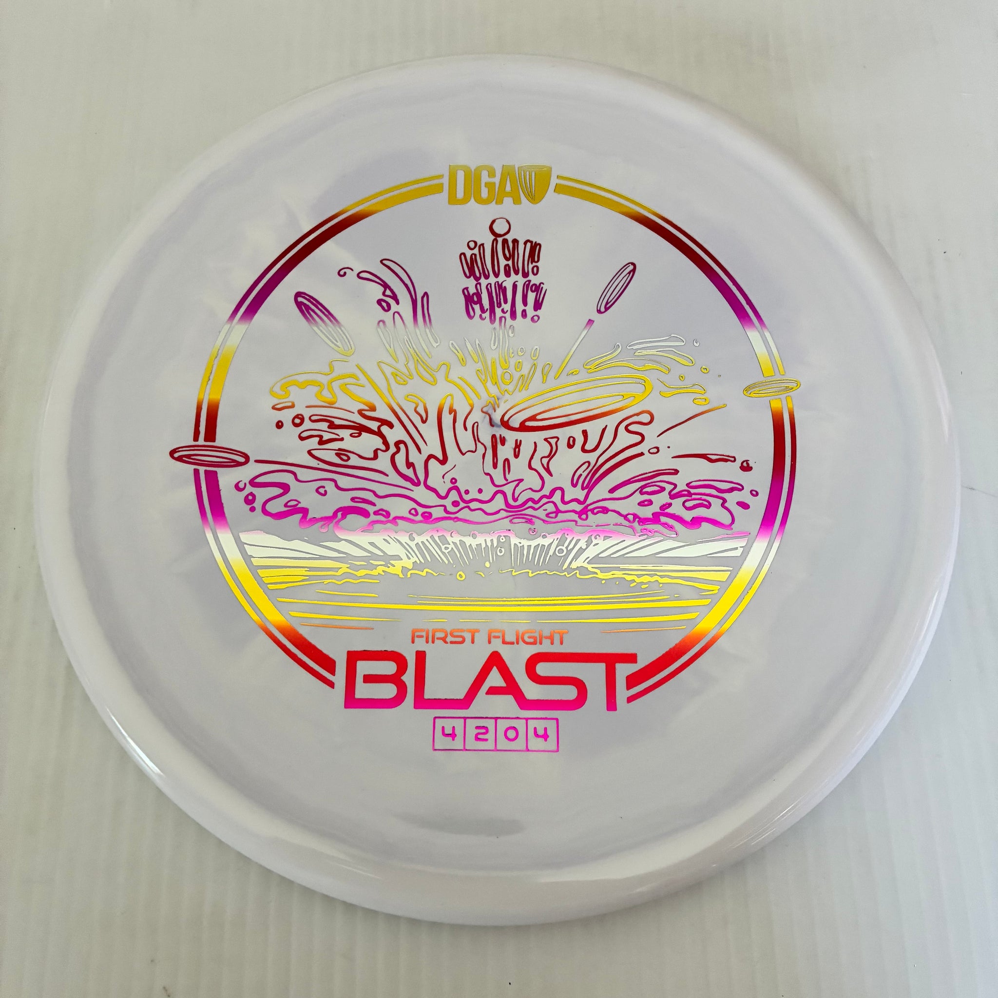 DGA Limited Edition First Flight Pro Line Swirl Blast 4/2/0/4