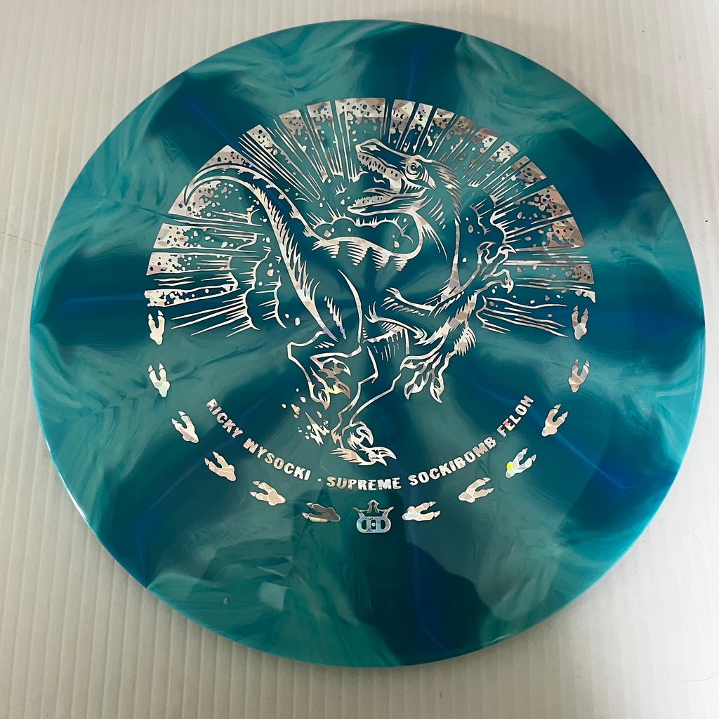 Dynamic Discs 2024 Ricky Wysocki Supreme Burst Sockibomb Felon 9/5/0.5/4