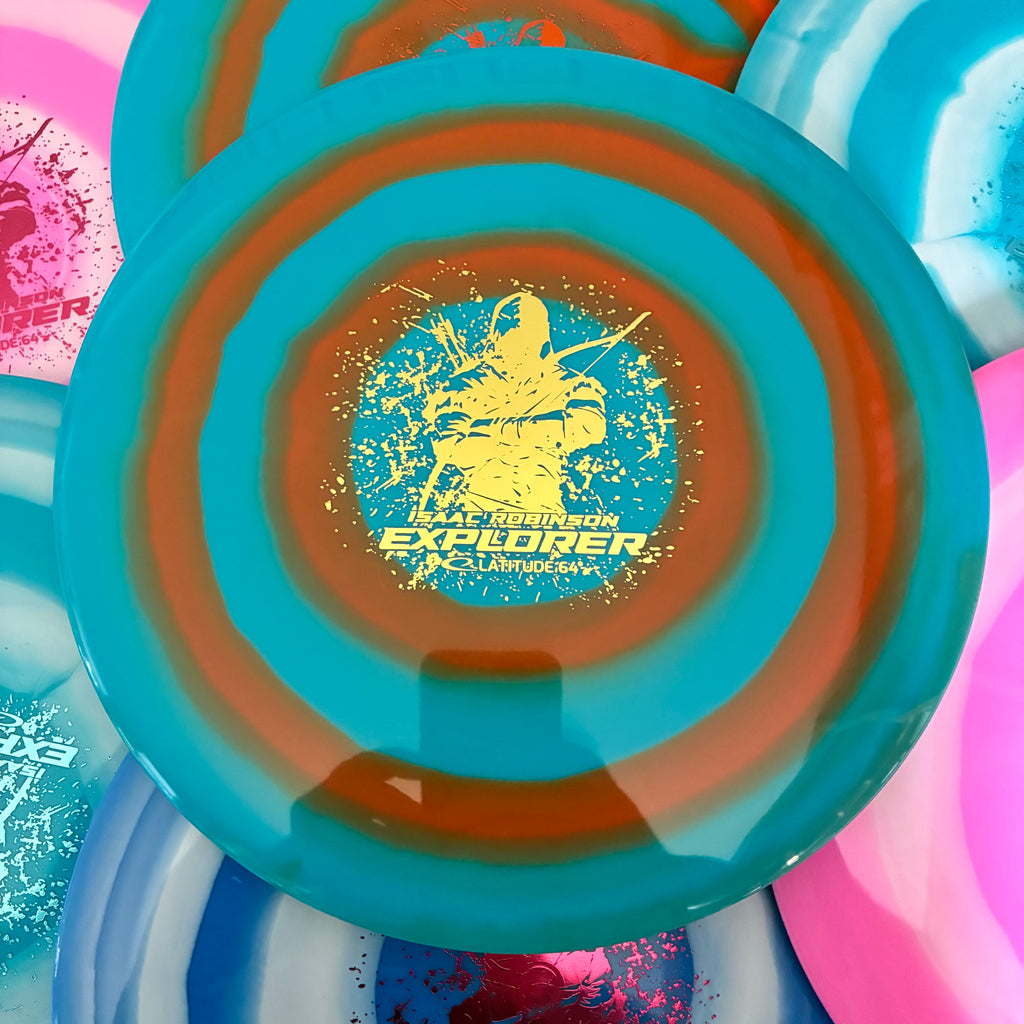 Latitude 64° 2025 Isaac Robinson Team Series Gold Bullseye Explorer 7/5/0/2