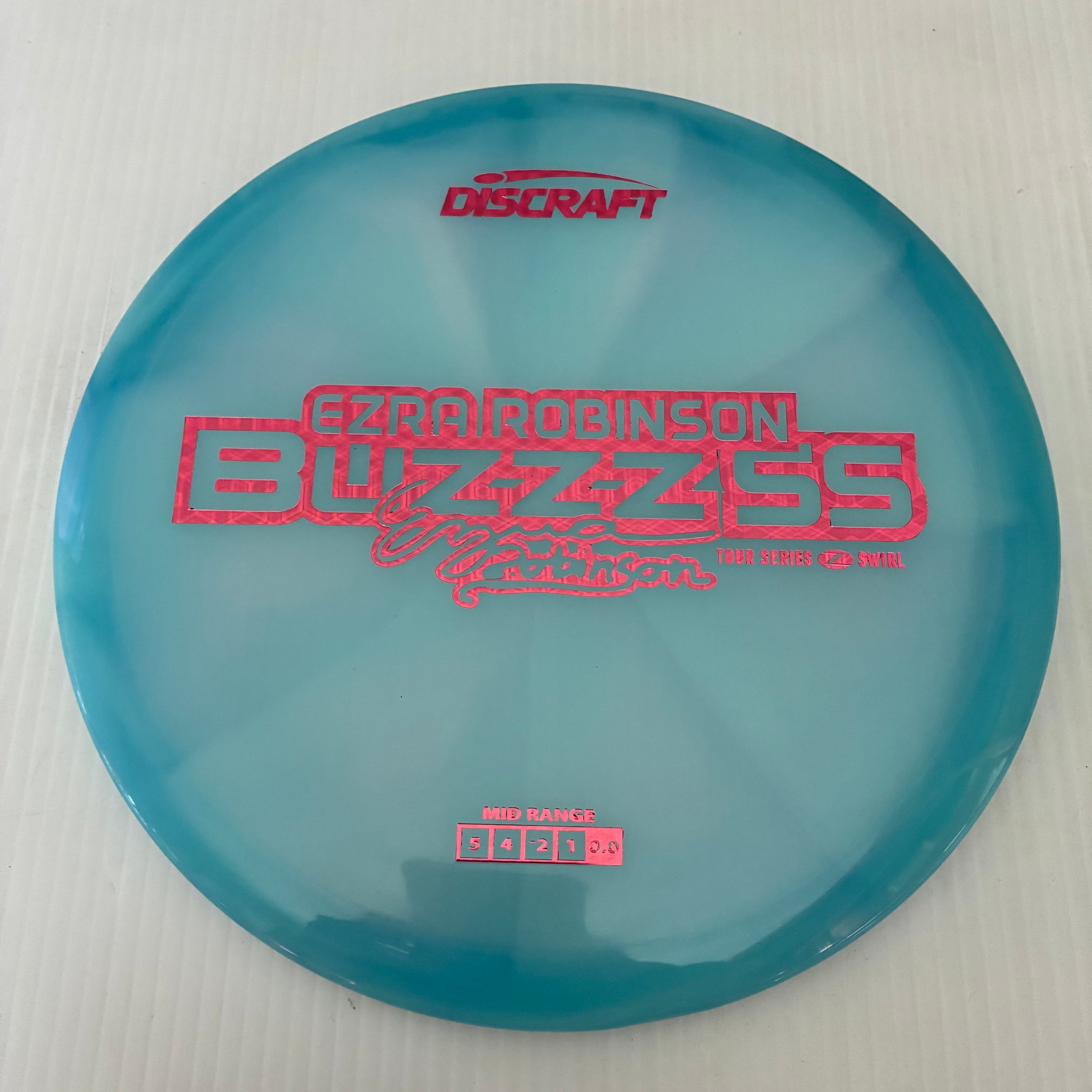 Discraft 2025 Ezra Robinson Tour Series Z Swirl Blend Buzzz SS 5/4/-2/1