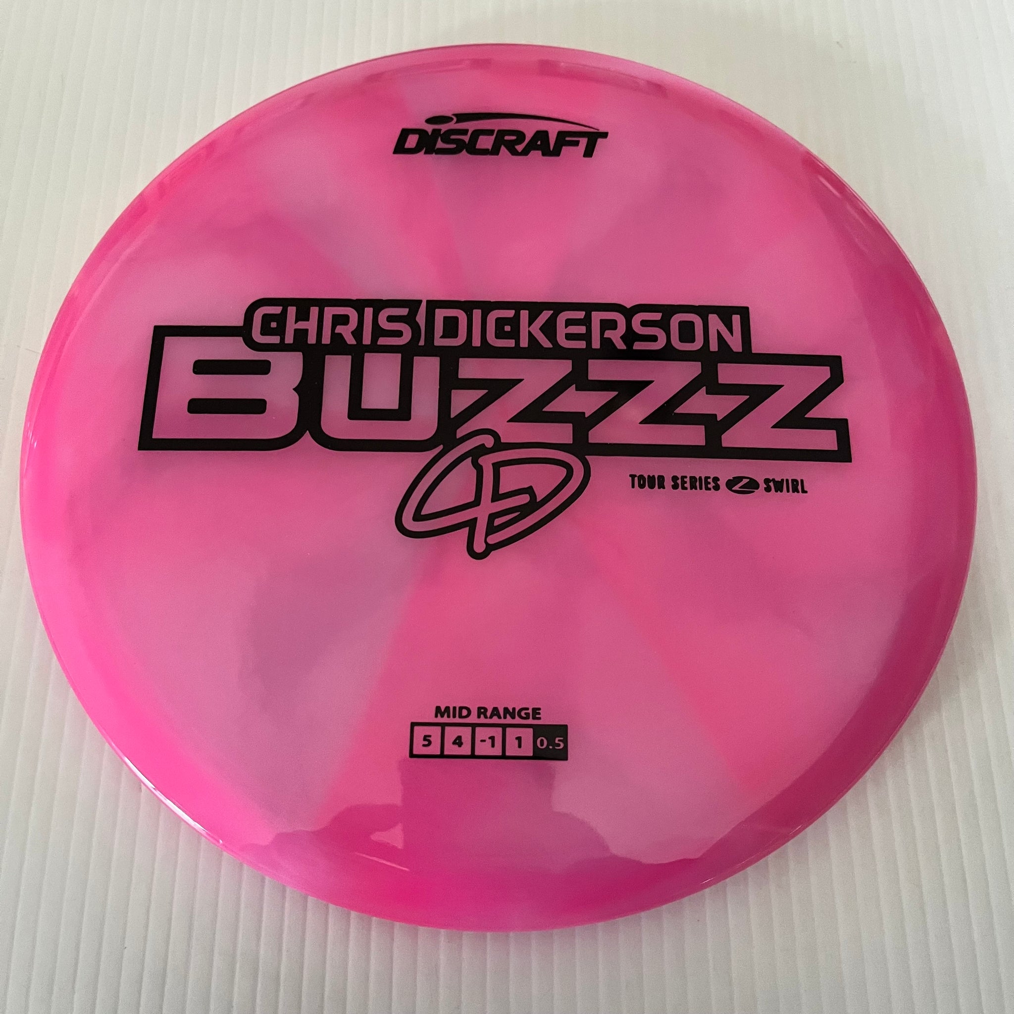 Discraft 2025 Chris Dickerson Tour Series Z Swirl Blend Buzzz 5/4/-1/1