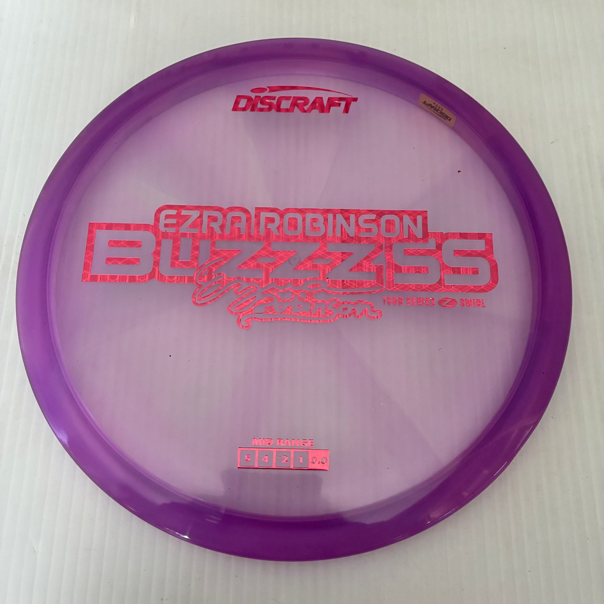 Discraft 2025 Ezra Robinson Tour Series Z Swirl Blend Buzzz SS 5/4/-2/1